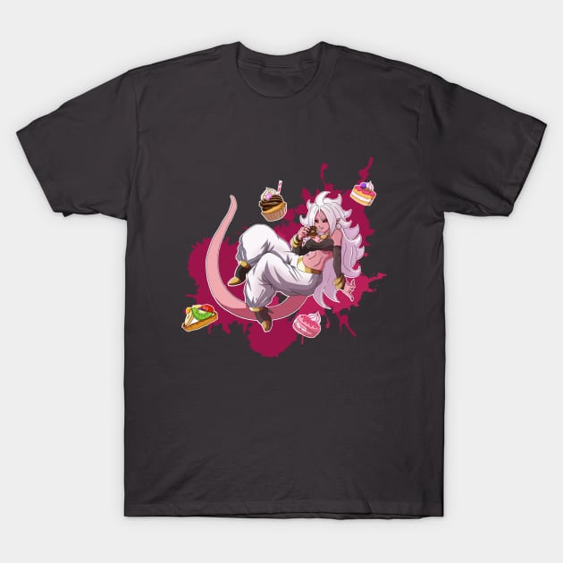 Sweet Android 21 - Variant A T-Shirt by ezzyecchi